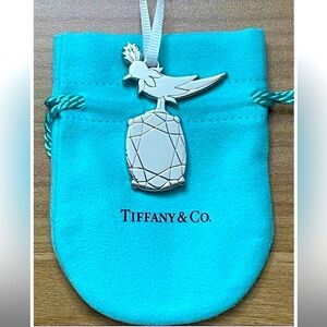 Tiffany & Co. Silver Bird Ornament / Decorative Charm – New w/ Pouch